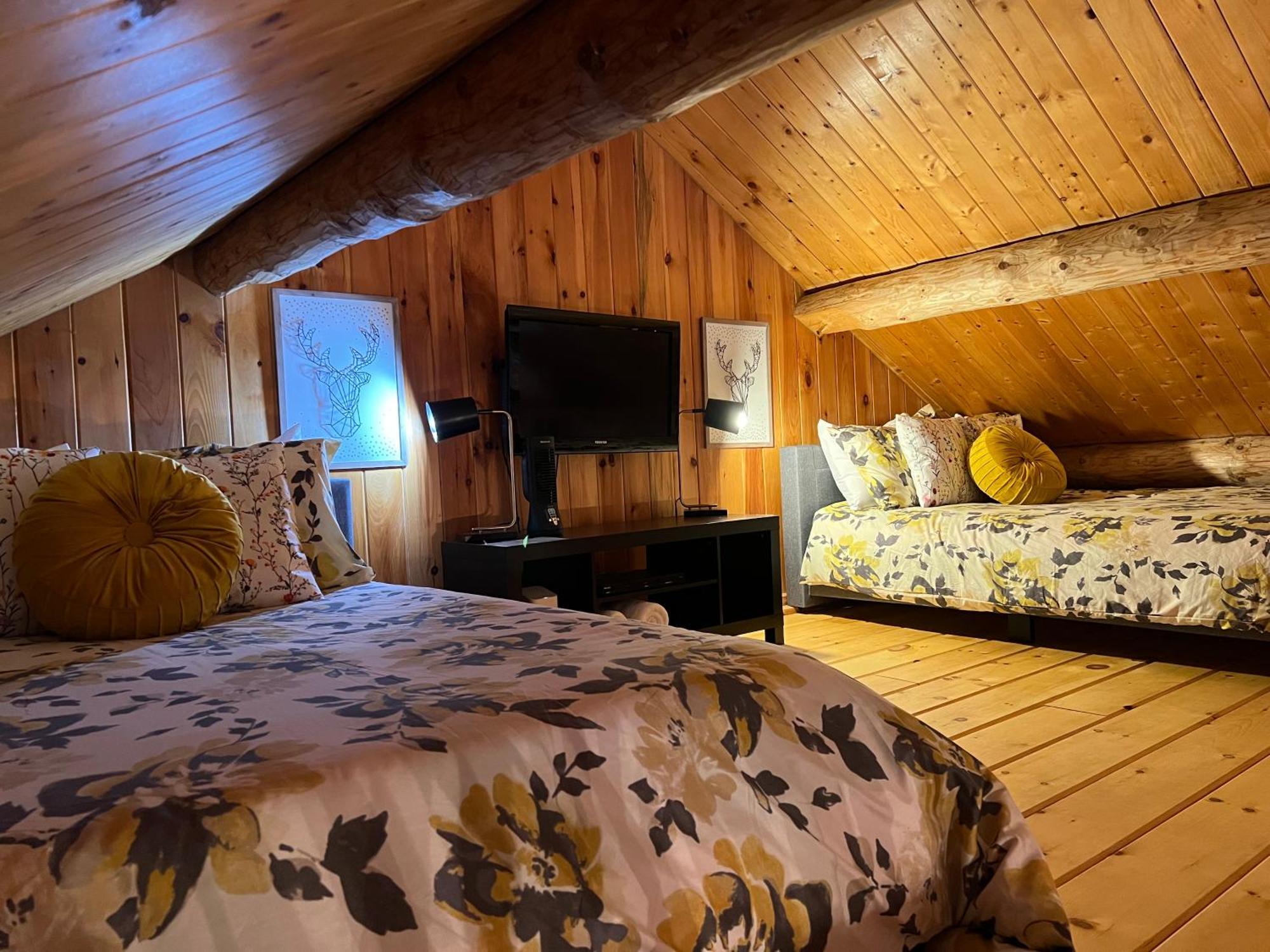 Terre De L'orme With Tucked Away In Nature Chalet