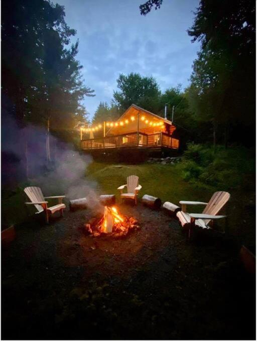 Terre De L'orme With Tucked Away In Nature Chalet